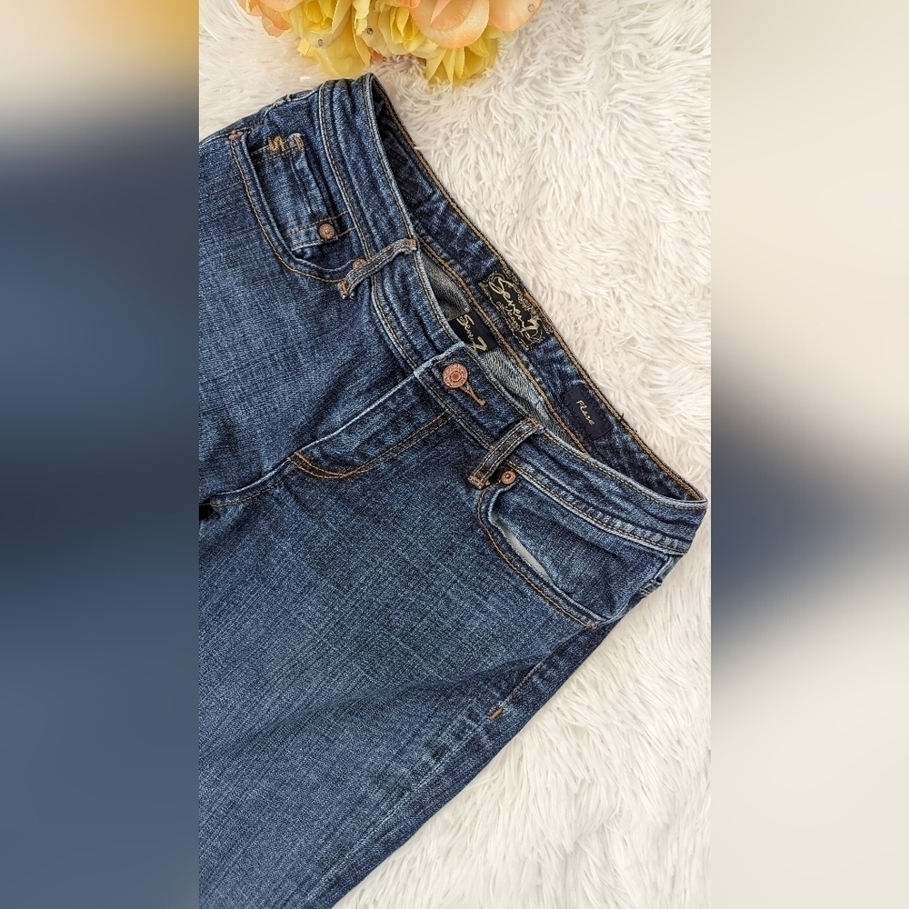 Seven7 Lowrise Flare Jeans Size 31